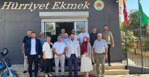 Anahtar Parti İlçe Yönetiminden Ziraat Odasına Ziyaret