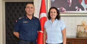 Binbaşı Direk’ten Başhekime Ziyaret