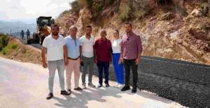 Syedra Yolu Sıcak Asfalta Kavuştu