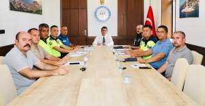 Trafik Değerlendirme Toplantısı Gerçekleştirildi