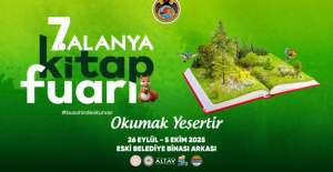 Alanya Kitap Fuarı 26 Eylülde...
