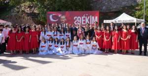 Alanya’da Cumhuriyet Bayramı Coşkusu Yaşandı | 29 Ekim Kutlamaları İskele Şelale Meydanı’nda