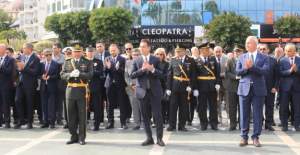 Alanya’da Cumhuriyetin 102. Yılı Çelenk Töreniyle Başladı