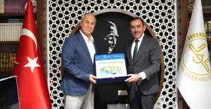 Özçelik'ten Müftü Seven’e İade-i Ziyaret