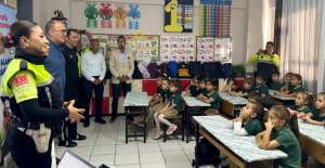 Alanya Belediyesi’nden Kırsal Okullara Trafik Eğitimi Desteği