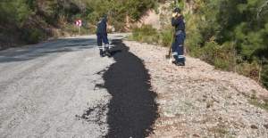 Alanya’da Kırsal Yollara Kış Bakımı