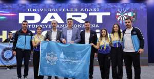 ALKÜ, Dart Şampiyonasında Hedefi 12’den Vurdu