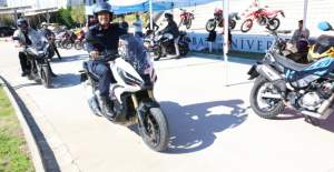 ALKÜ’de Güvenli Motor Sürüşü Vurgulandı