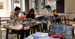 Eski Kıyafetler İleri Dönüşüm Atölyesinde Yeniden Hayat Buldu