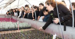 Öğrenciler Alanya’da Tohumdan Fidana Doğayı Öğrendi