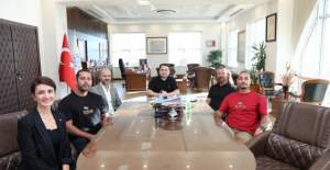 Rektör Türkdoğan’a Spor Turizmine Katkısından Teşekkür