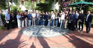 Rektör Türkdoğan Öğrencilerle Kahvaltıda Buluştu