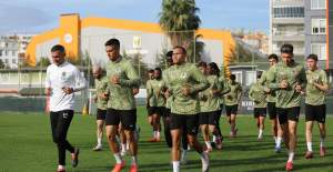 Alanyaspor Kupa Maçı Hazırlıklarını...