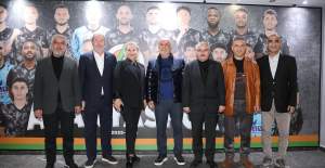 Anavatan Partisi’nden Alanyaspor’a Ziyaret