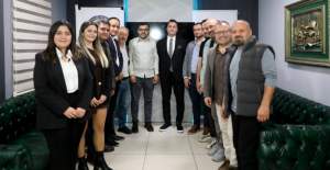 Kaymakam Öztürk ALKOD Ve Ziraat Odası’nı Ziyaret Etti