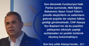 AK Parti’den CHP’ye Eğitim Tepkisi