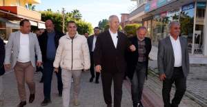 Alanya Belediye Başkanı Osman Tarık Özçelik Avsallar’da Sahaya İndi