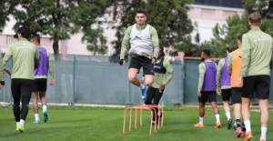 Alanyaspor'da Başakşehir Mesaisi Başladı: