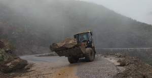 Büyükşehir’den Alanya’da Yol Mesaisi