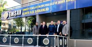 Kaymakam EMŞAV’ı Ziyaret Etti