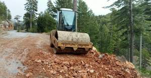 Taşatan Yolu Kurtarılıyor